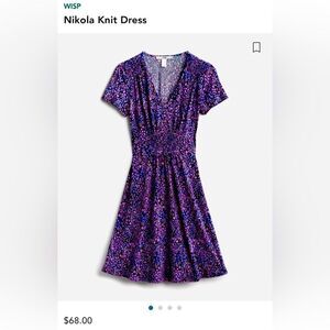 Pretty purple pink floral dress